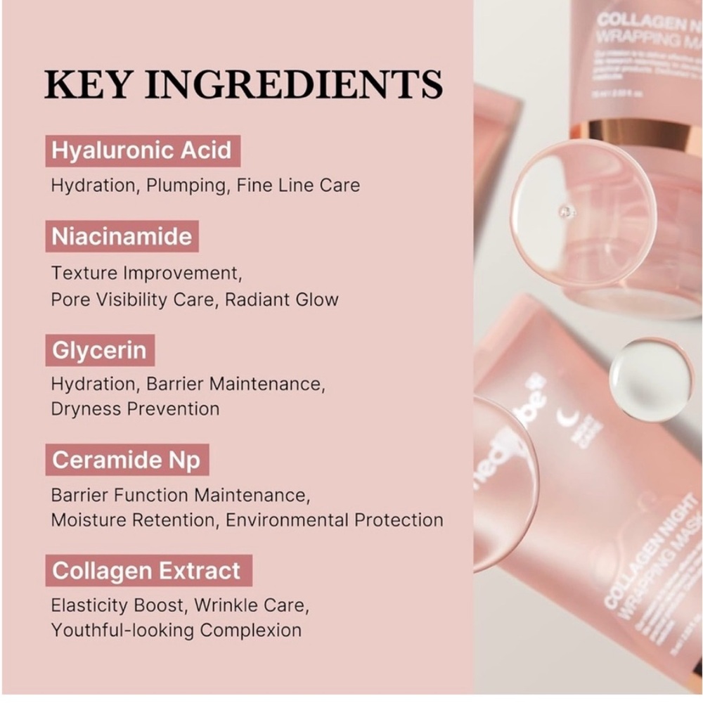 2 Sealed Boxes of MEDICUBE Collagen Wrapping Mask 75ml - Picture 2 of 6